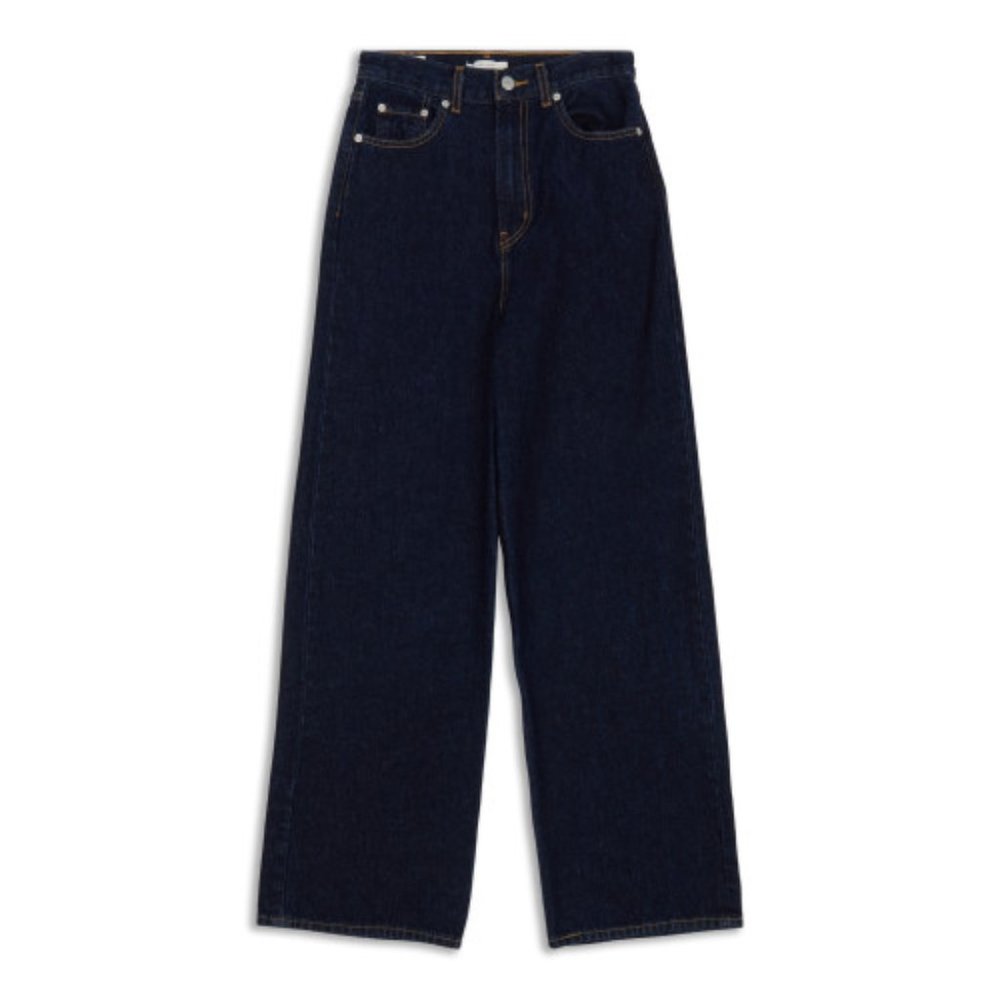 Levi's High Loose Dark Denim Jeans NWT